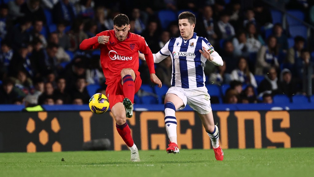 El Sevilla vence por la mínima a la&nbsp;Real
