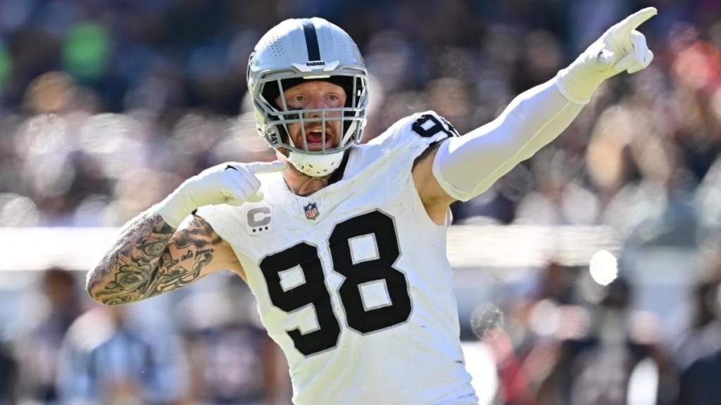 Maxx Crosby y Las Vegas Raiders firman un contrato&nbsp;histórico