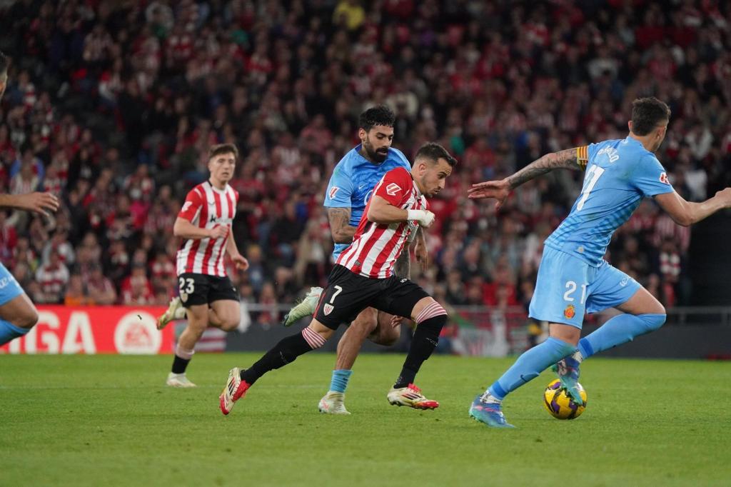Crónica Athletic Club-RCD Mallorca: Reparto de puntos en la&nbsp;Catedral