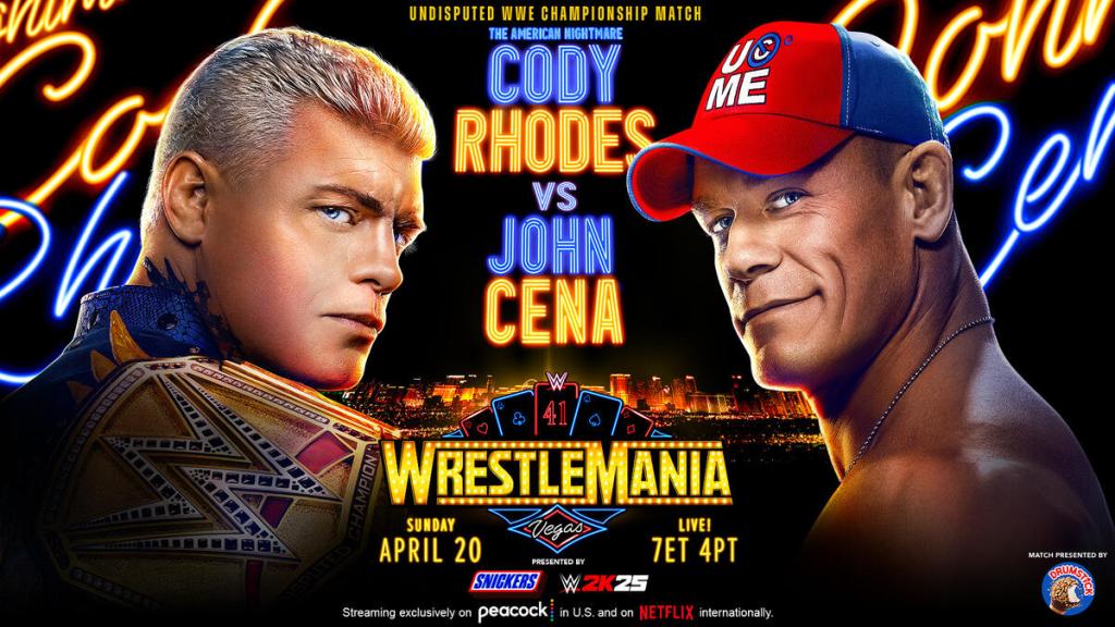 Previa Cody Rhodes vs John Cena : Noche 2&nbsp;Wrestlemania