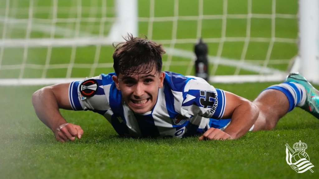 Pablo Marín, el futuro brillante de la Real&nbsp;Sociedad