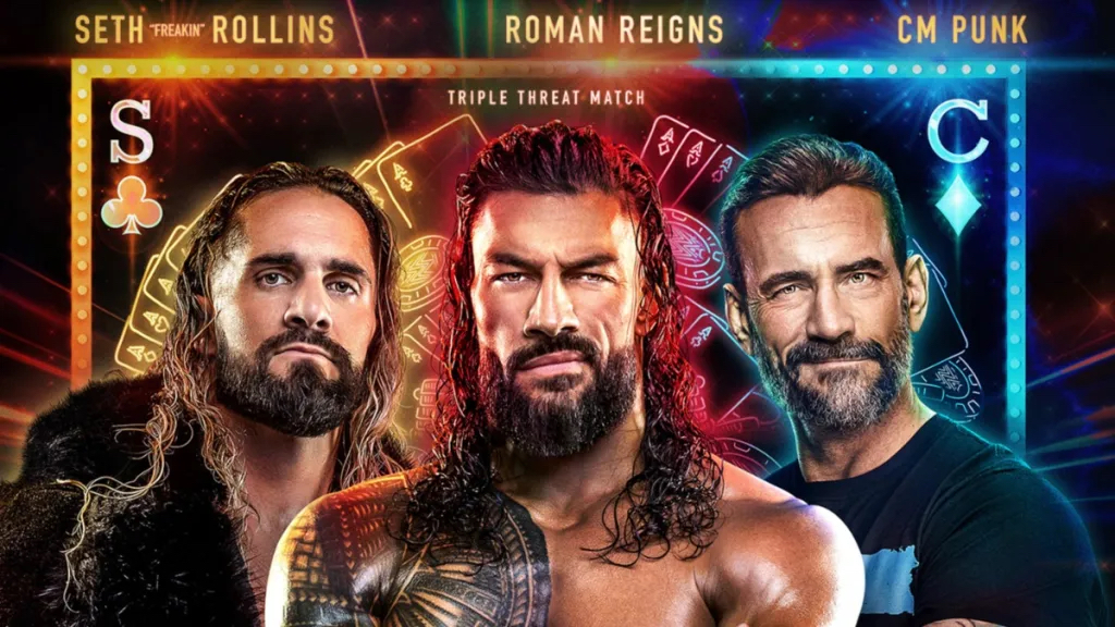 Previa Roman Reigns vs Seth Rollins vs CM Punk: Noche 1&nbsp;Wrestlemania