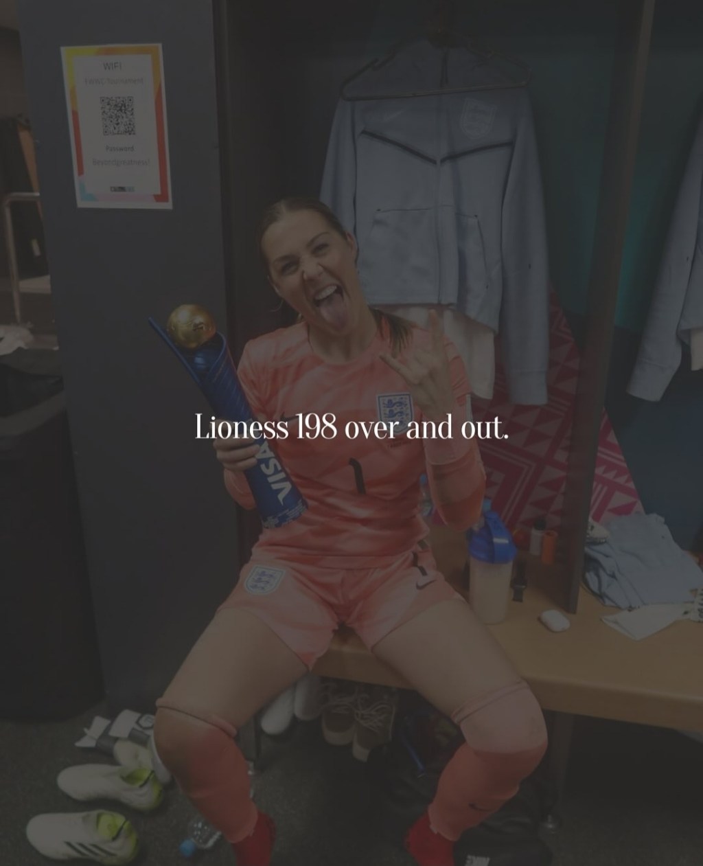 Mary Earps deja la selección: «Lioness 198 over and&nbsp;out»