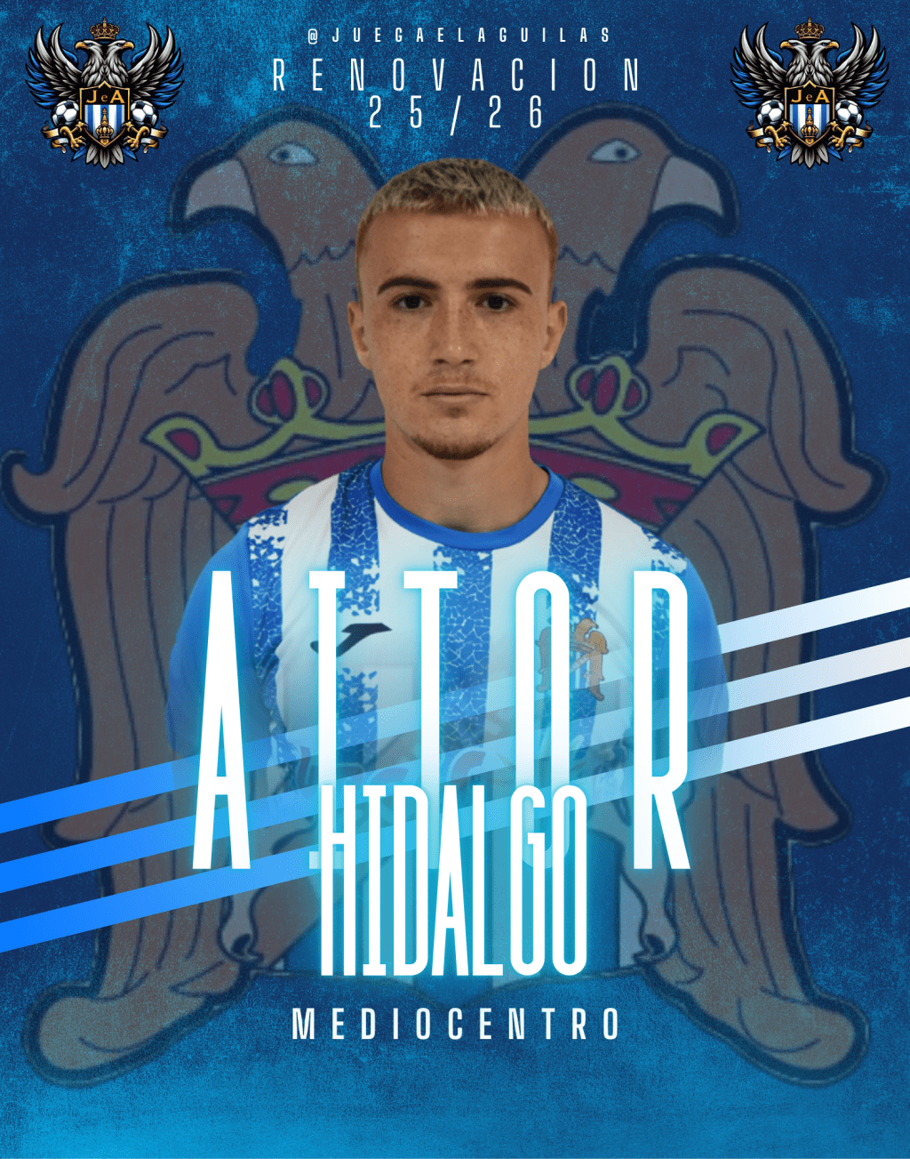 Aitor Hidalgo renueva con el Águilas&nbsp;FC