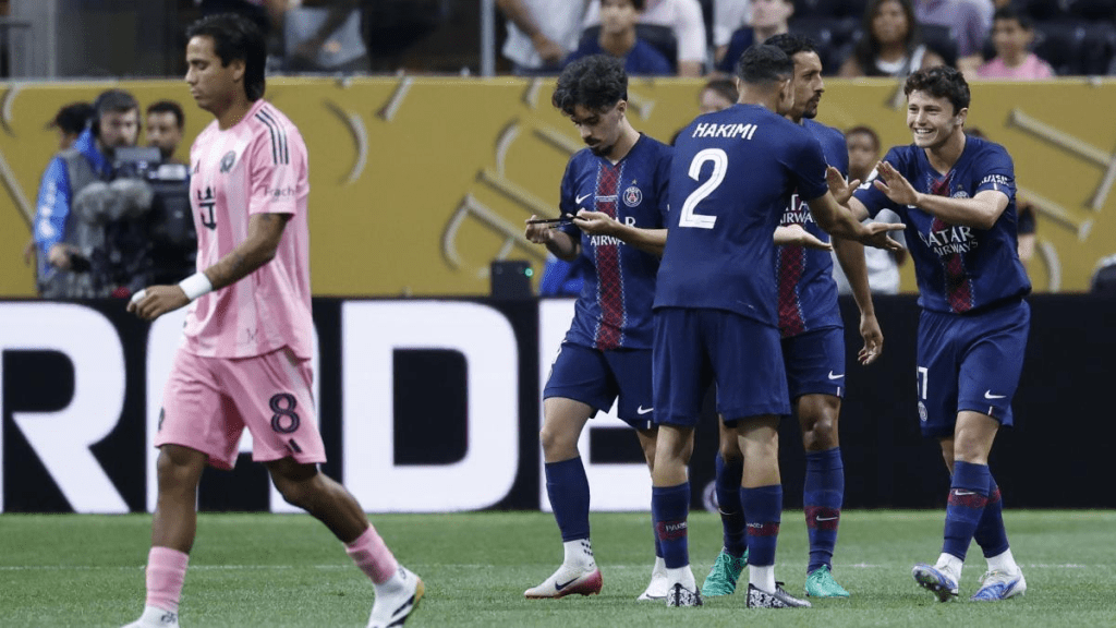 Goleada sin piedad del PSG ante un impotente Messi y su Inter&nbsp;Miami