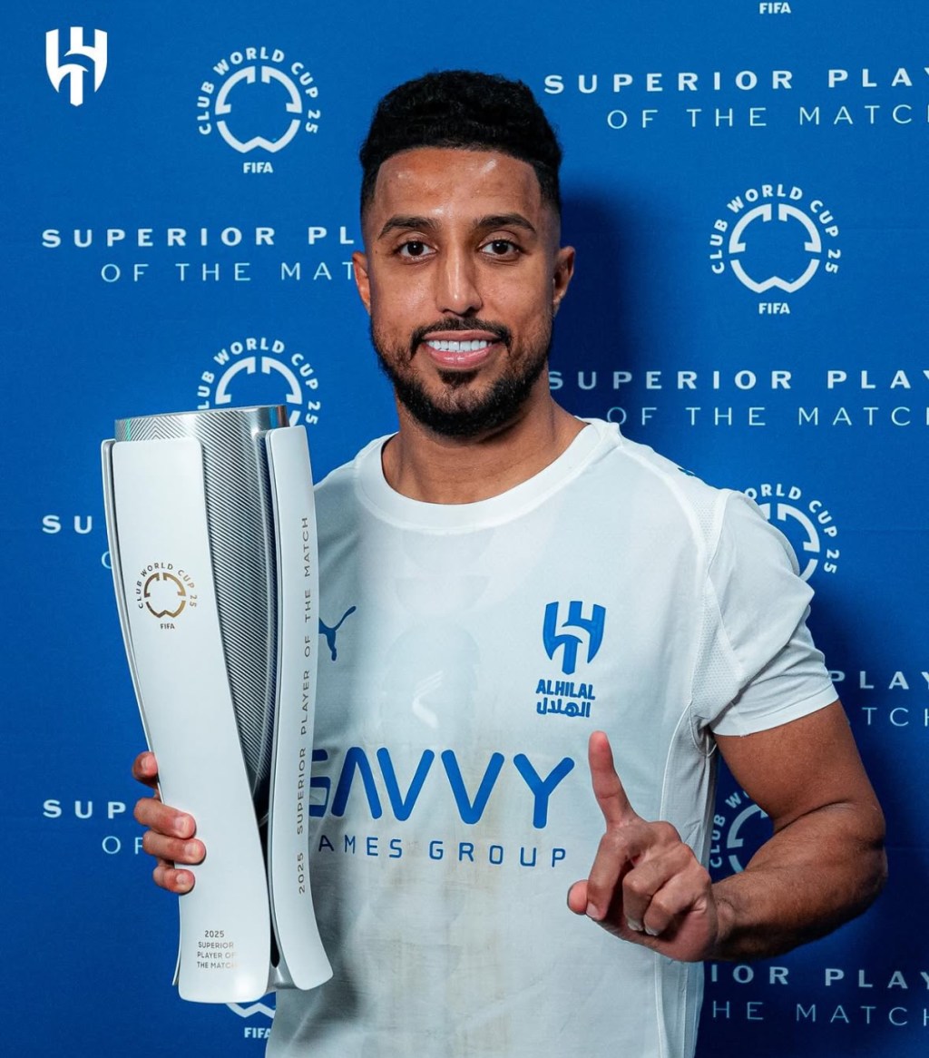 Salem Al-Dawsari, MVP del&nbsp;partido