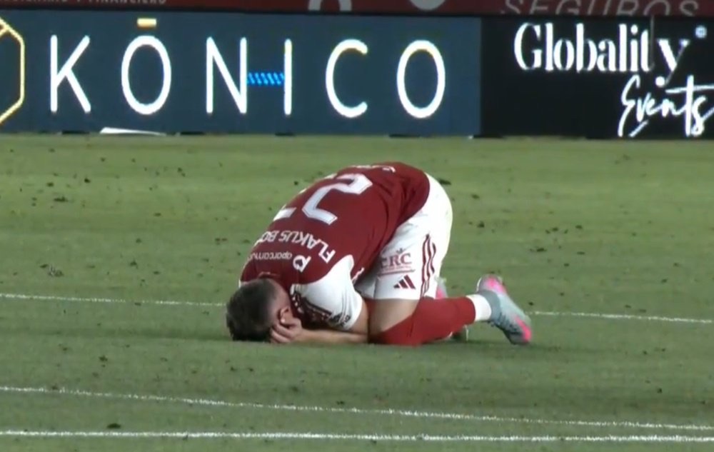 El Real Murcia vuelve a quedarse corto cuando más&nbsp;ilusiona