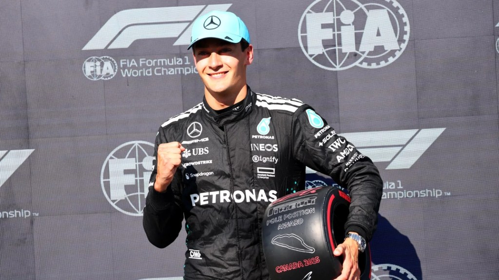 Russell sorprende a Verstappen y los&nbsp;McLaren