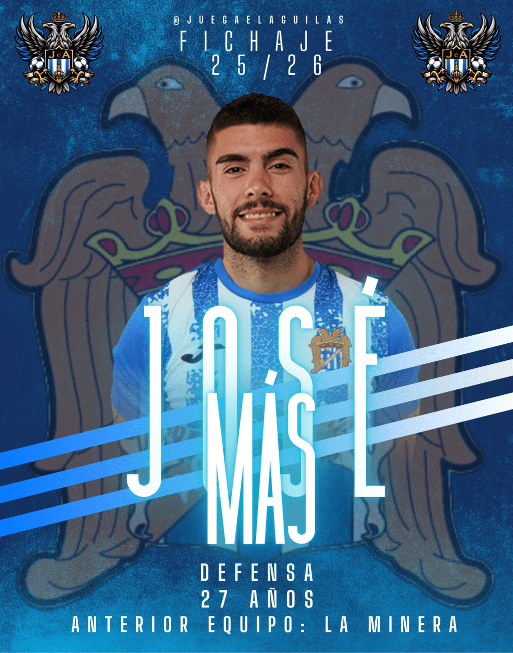 El Águilas FC ficha a José&nbsp;Más