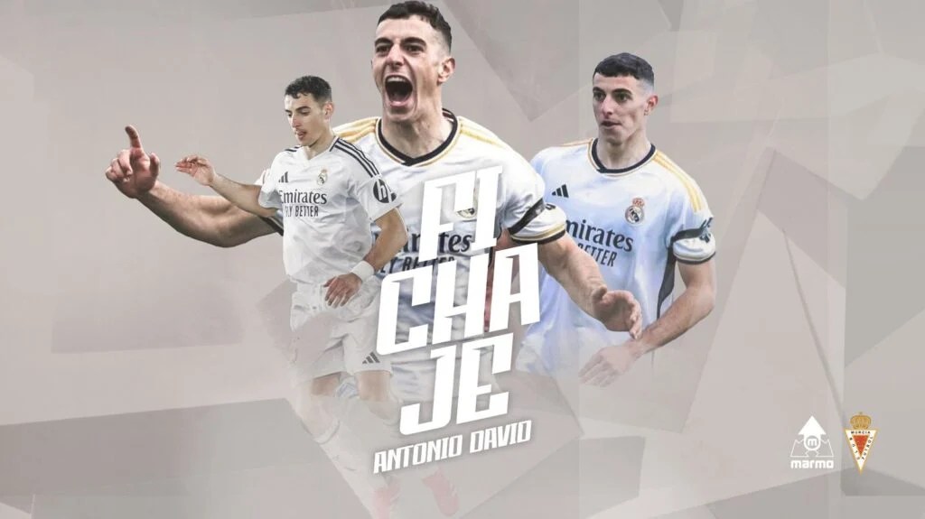 Antonio David, juventud y físico para el Real&nbsp;Murcia