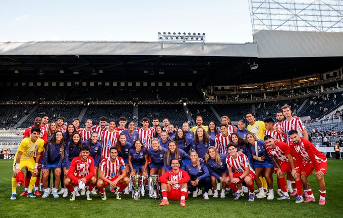 El Atlético comienza a carburar y consigue la Sela Cup mediante&nbsp;contragolpes