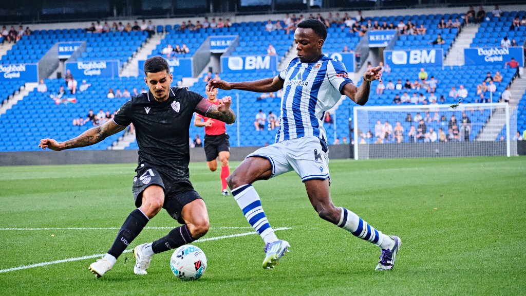 Real Sociedad B ‘Sanse’ y la UD Almería hacen tablas en&nbsp;Anoeta