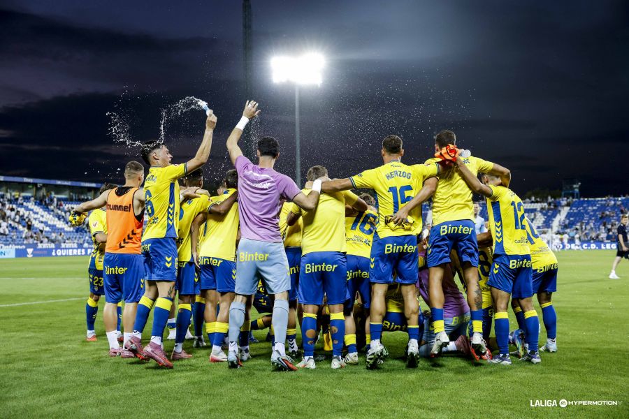 Las Palmas destroza la racha del&nbsp;Leganés