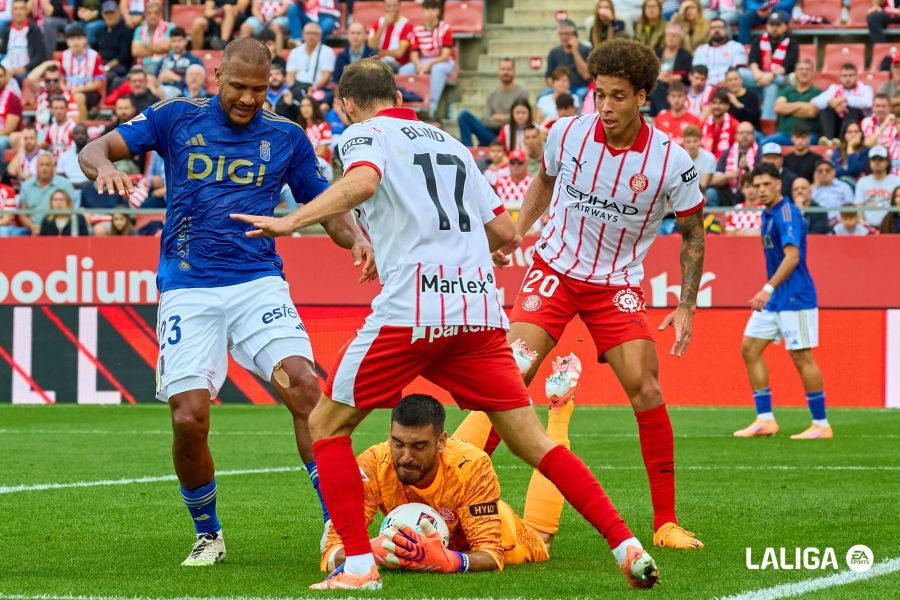 Girona FC 3-3 Real Oviedo: Un empate de locura en&nbsp;Montilivi