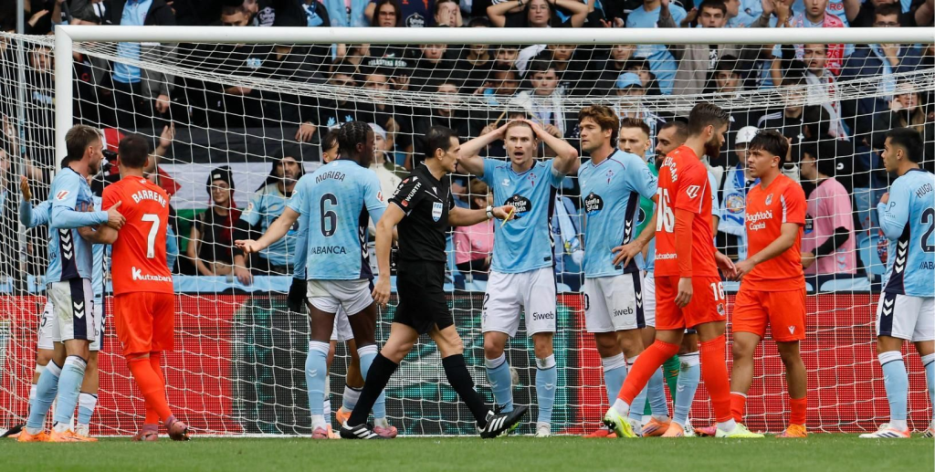 Carlos Soler deja al Celta con la miel en los labios con un gol sobre la&nbsp;bocina