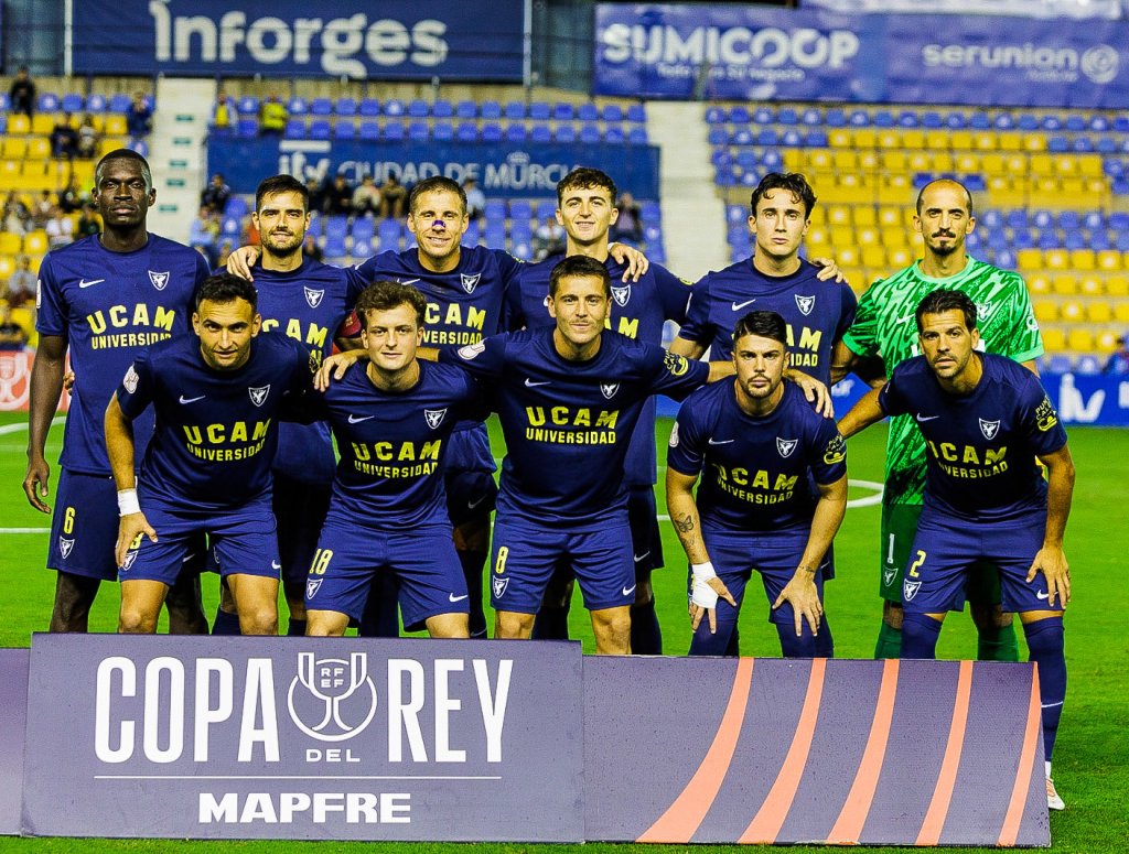 El UCAM Murcia CF se despide de la Copa del&nbsp;Rey