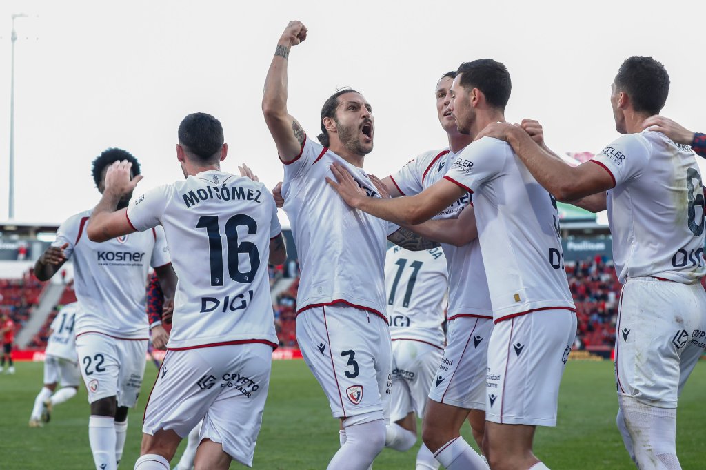 Osasuna consigue 1 punto en Mallorca tras 10 minutos de pura&nbsp;fe