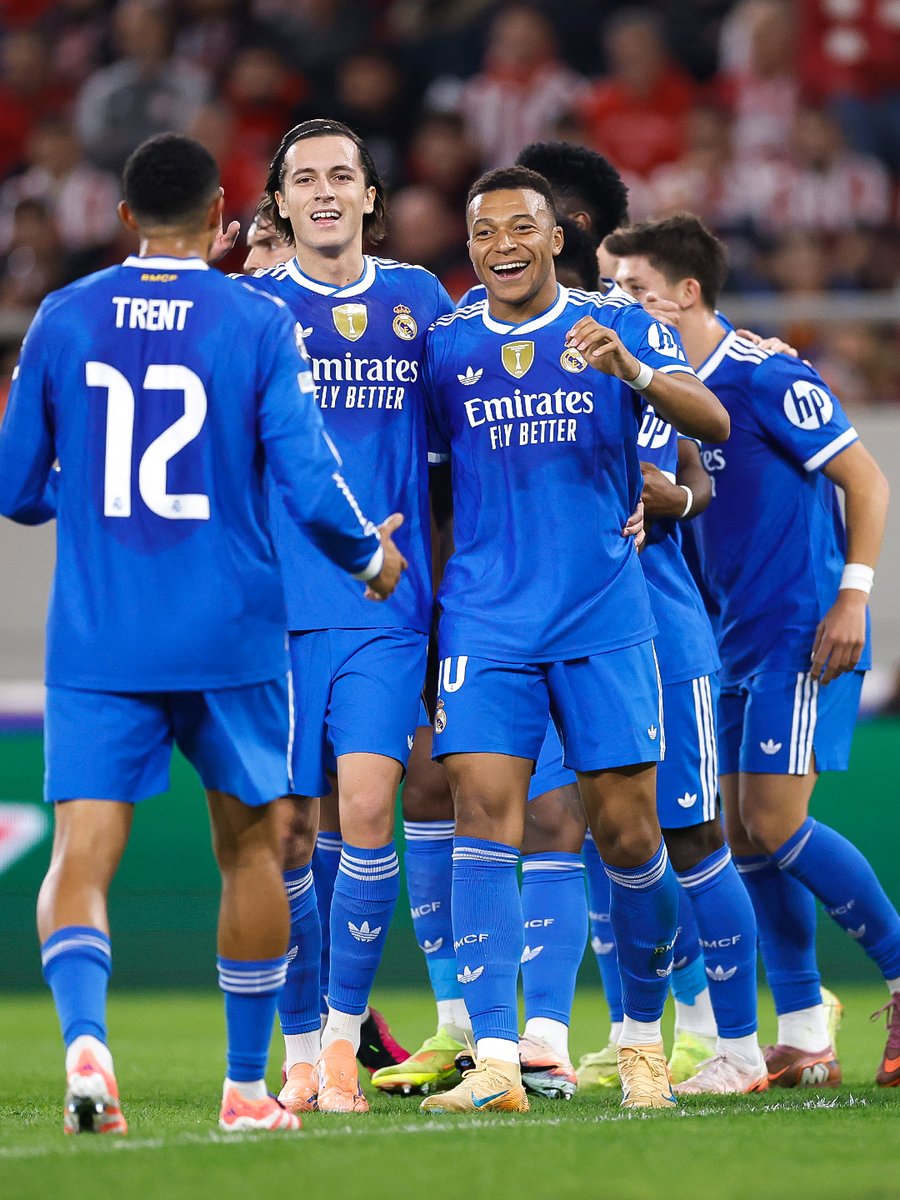 Mbappé domina Europa y el Madrid sale vivo del infierno de El&nbsp;Pireo