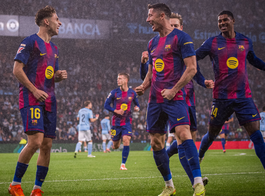 Hat-trick de Lewandowski para vencer en&nbsp;Balaídos