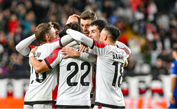 El Rayo a volver a ganar fuera de casa en liga después de 3&nbsp;partidos.