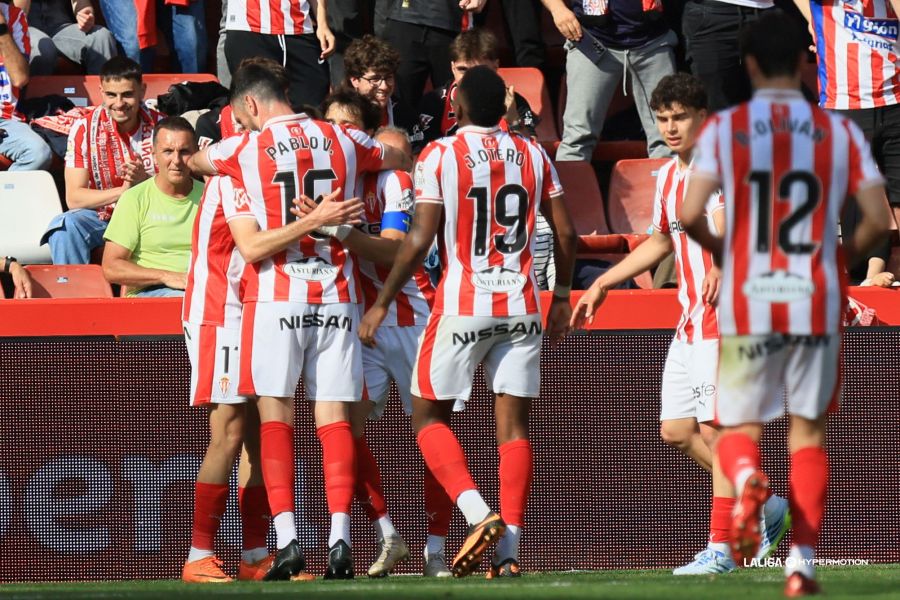 De menos a más: el Sporting golea y hunde aún más al&nbsp;Cádiz