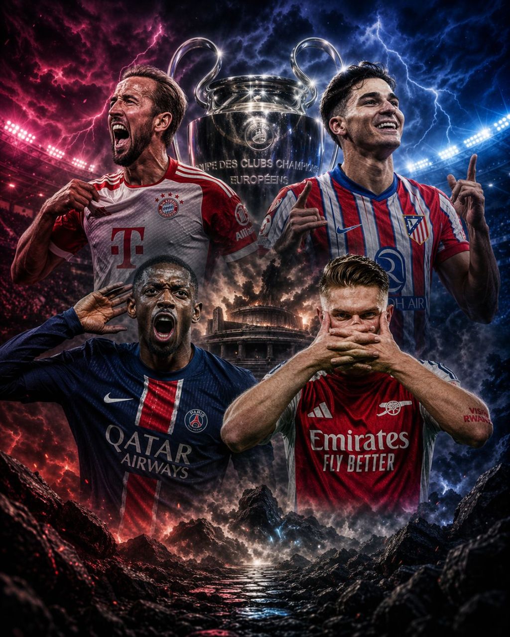 A 180 minutos de Budapest: La fe del Cholo frente al ‘Spanish Arsenal’ y la revancha del PSG ante el rodillo&nbsp;bávaro