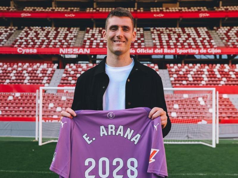 Egoitz Arana, primer refuerzo del Real&nbsp;Sporting