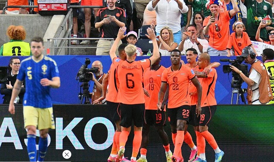 Países Bajos se la devuelve a Suecia en un partido&nbsp;redondo