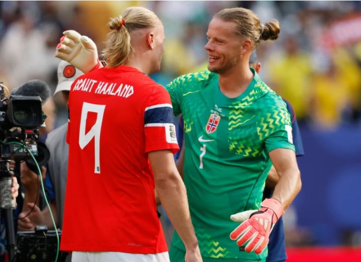 Haaland y Nyland meten a Noruega en cuartos y en la&nbsp;historia